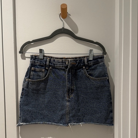 Pull&Bear Dresses & Skirts - Pull&Bear Blue Denim Skirt